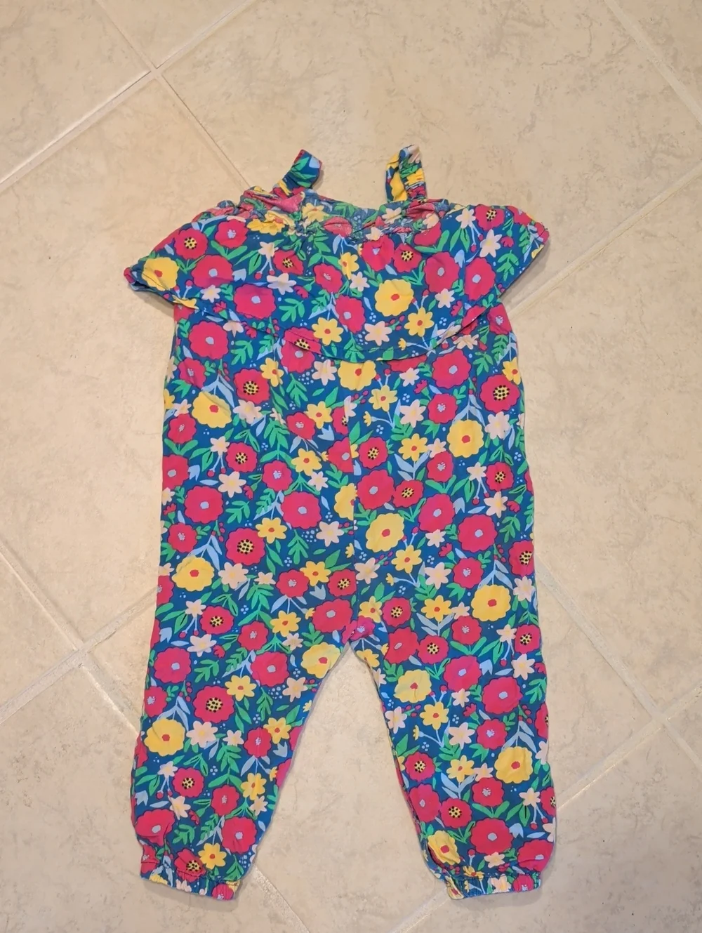Tucker + Tate Floral Rayon Romper
